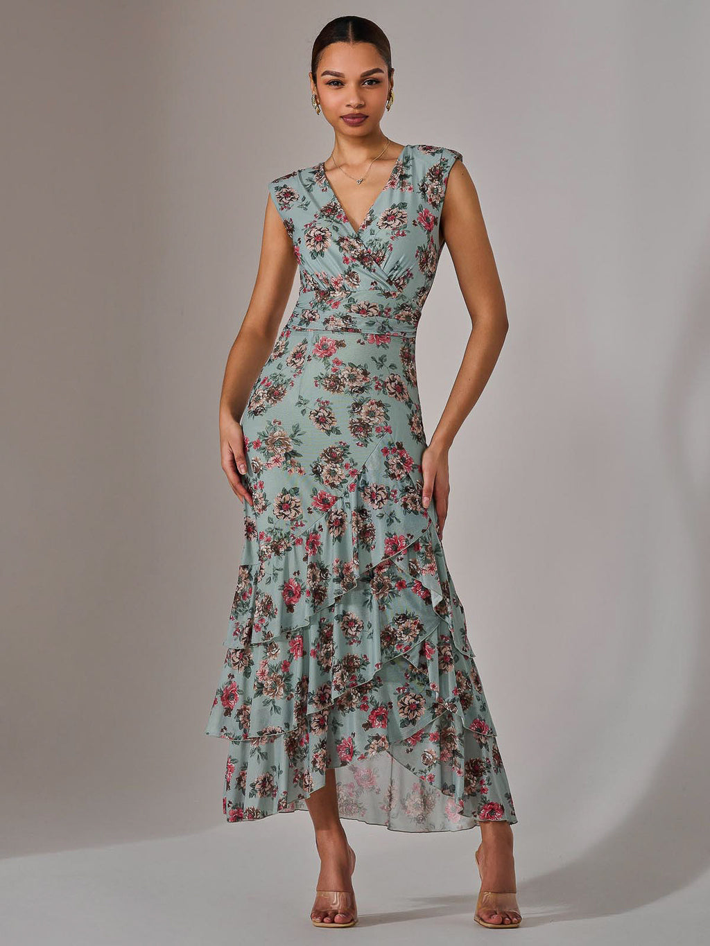 Jolie Midi Dress - Green main image 1