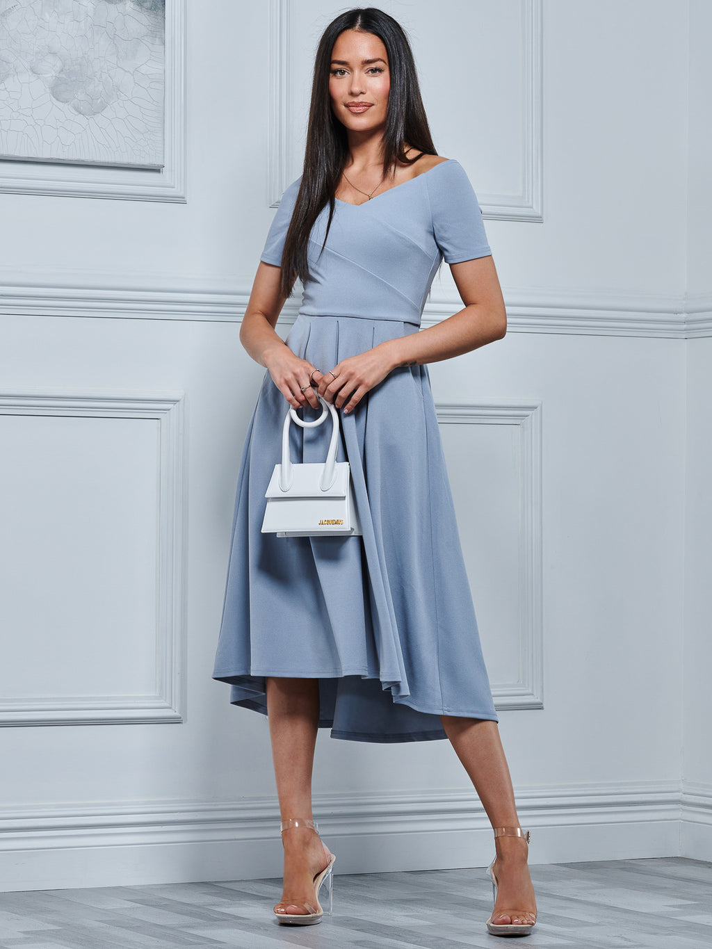 Grey Steel Blue Dresses Ziah Maxi Dress Steel Blue Buy Women's Dresses Billy J